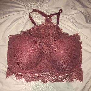 rose PINK bralette